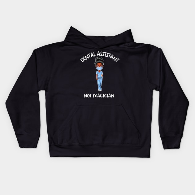 Black Dental Assistant Appreciation Week Kids Hoodie by Chey Creates Clothes